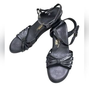 SAS Women's Black Sandals Size 8 US